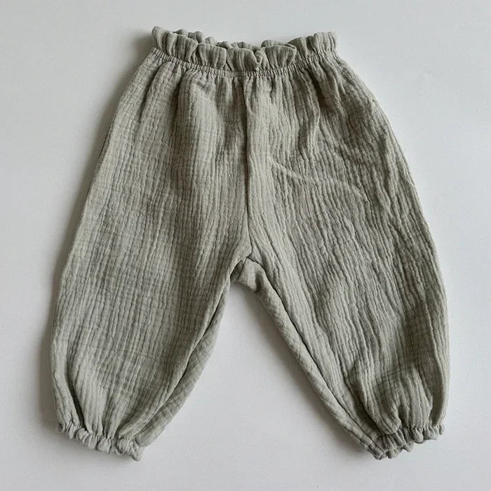 Organic Cotton Pattern Lantern Bloomers