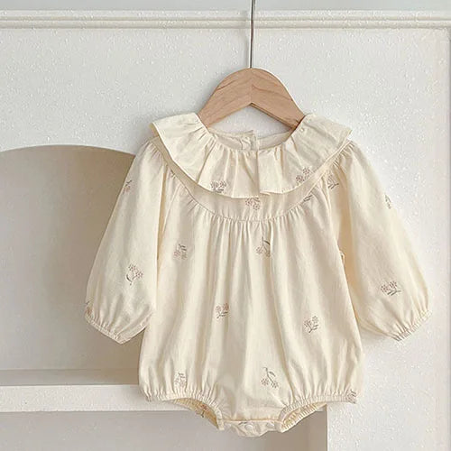 Girls Long Sleeved Romper