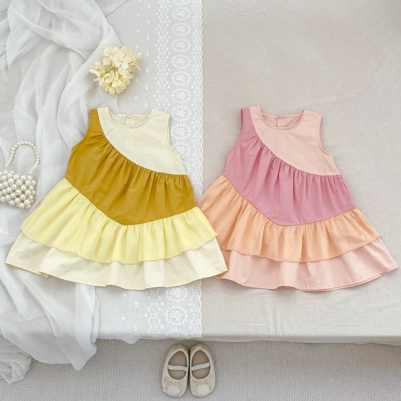Patched Colours Dress