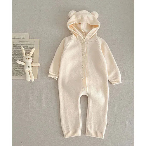 Unisex Knitted Jumpsuit Romper and Overalls