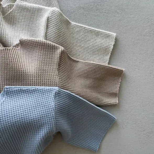 Neutral Ribbed Knit Romper